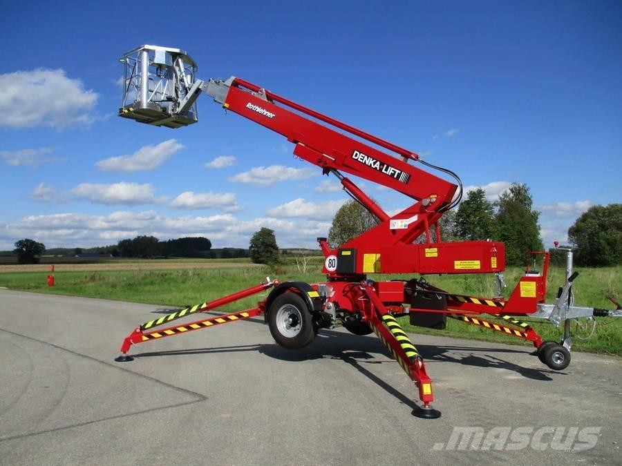 Denka-Lift DK 18 المنصات الهوائية المثبتة على مقطورة