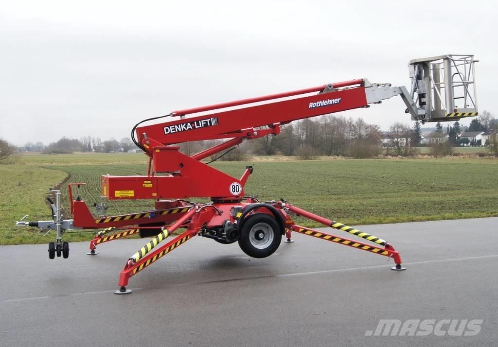 Denka-Lift DK 18 المنصات الهوائية المثبتة على مقطورة