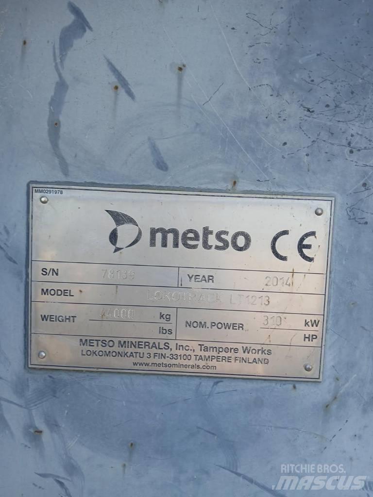 Metso 1213 الكسارات المتنقلة