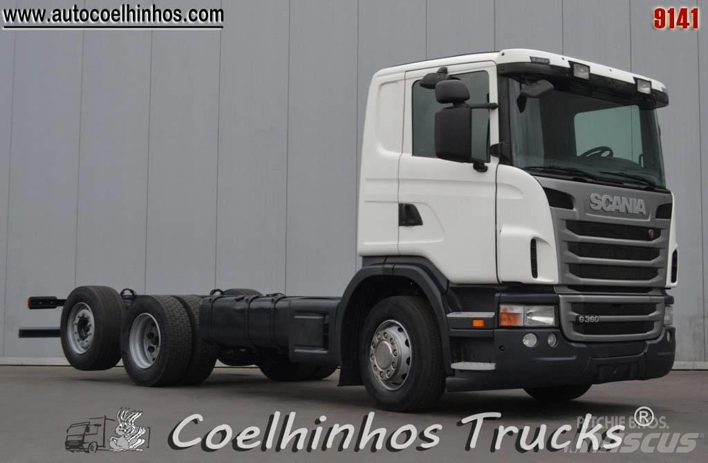 Scania G 360 شاحنات بمقصورة وهيكل