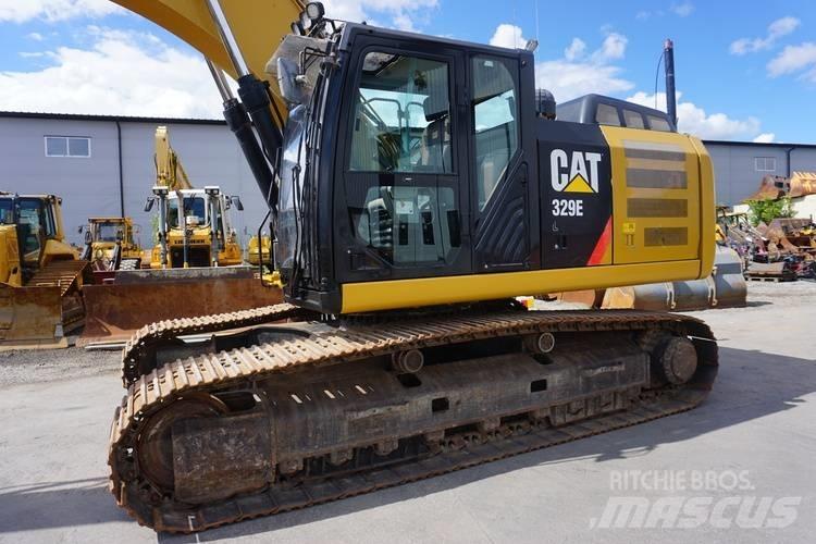 CAT 329 EL حفارات زحافة