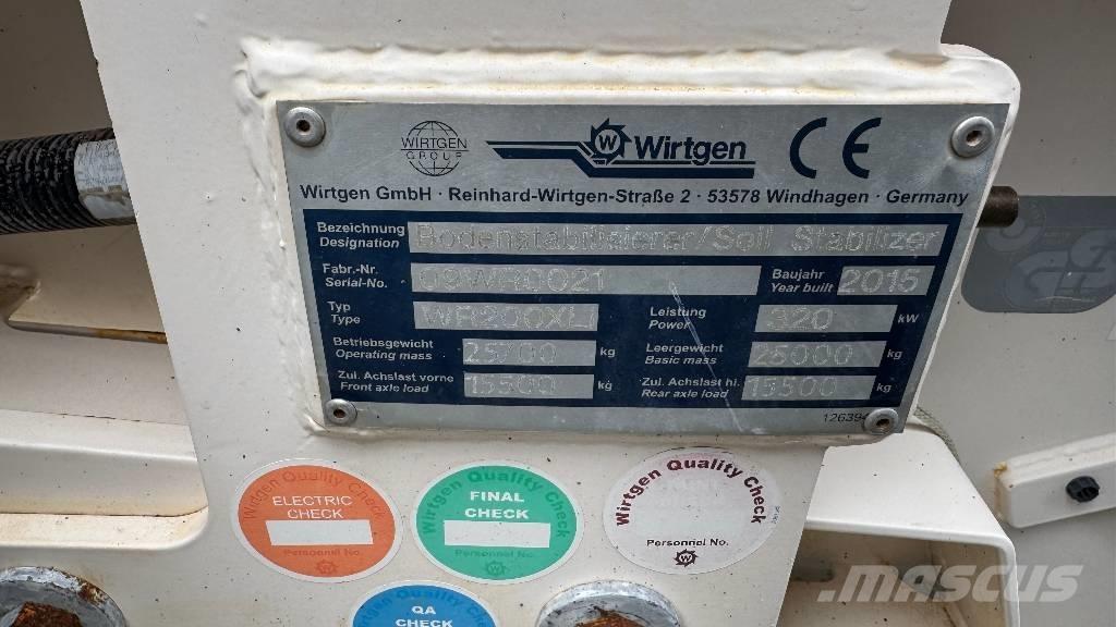 Wirtgen WR200i معدات إعادة تدوير الأسفلت