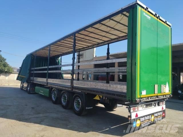 Krone SD نصف مقطورات بباب جانبي