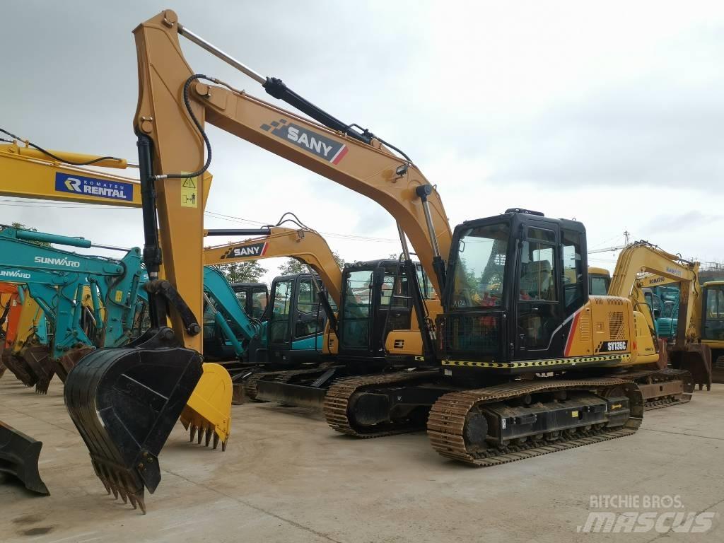 Sany SY 135 C حفارات زحافة