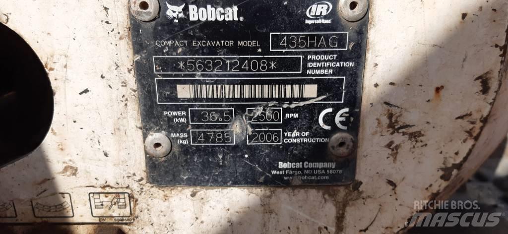 Bobcat 435 HAG حفارات صغيرة أقل من 7 طن (حفارات صغيرة)