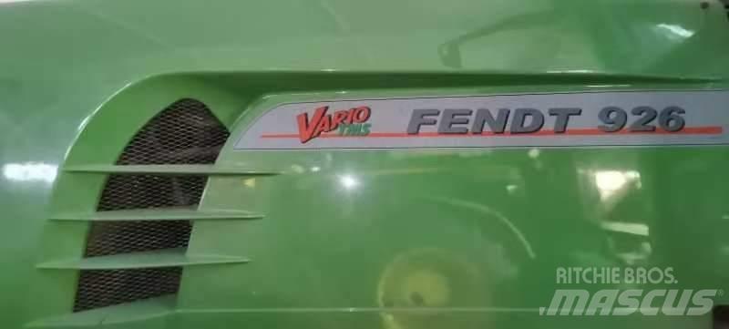 Fendt 926 Vario TMS الجرارات