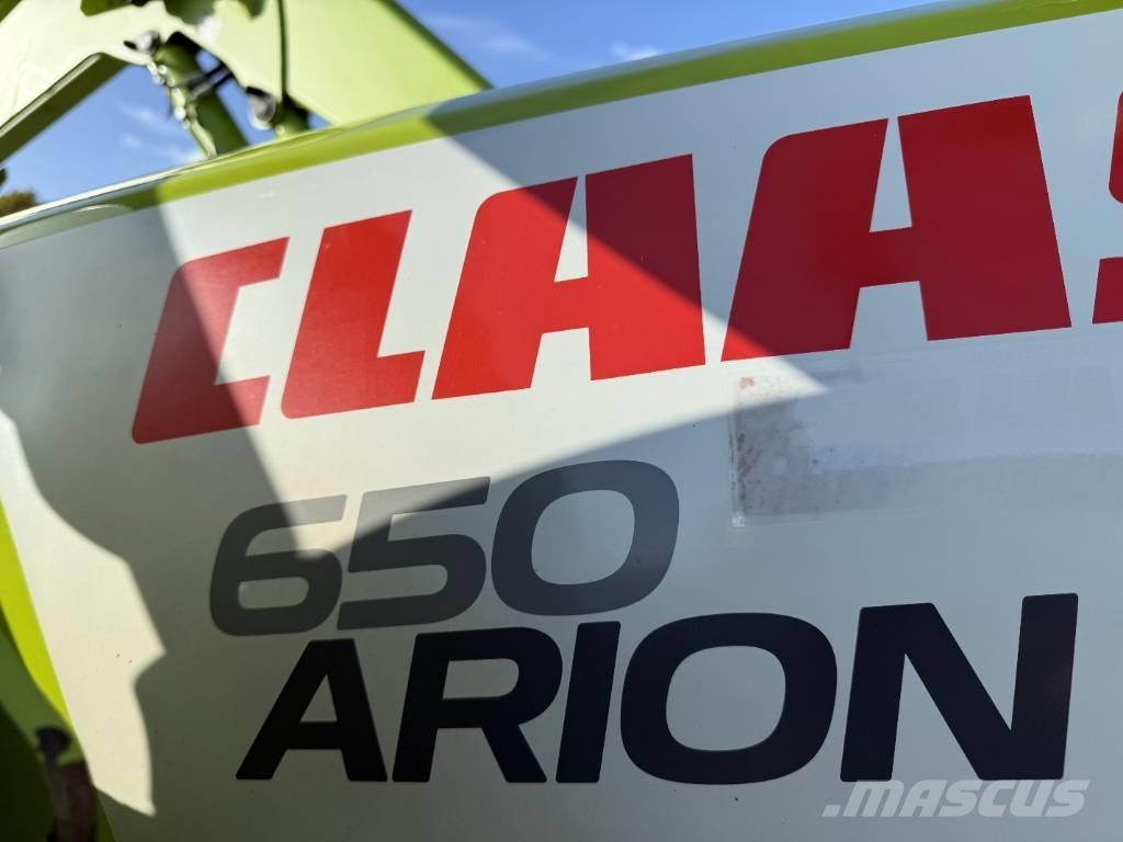 CLAAS Arion 650 الجرارات