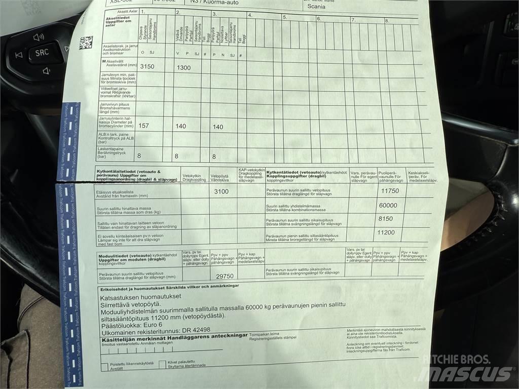Scania R520 6X2 وحدات الجر