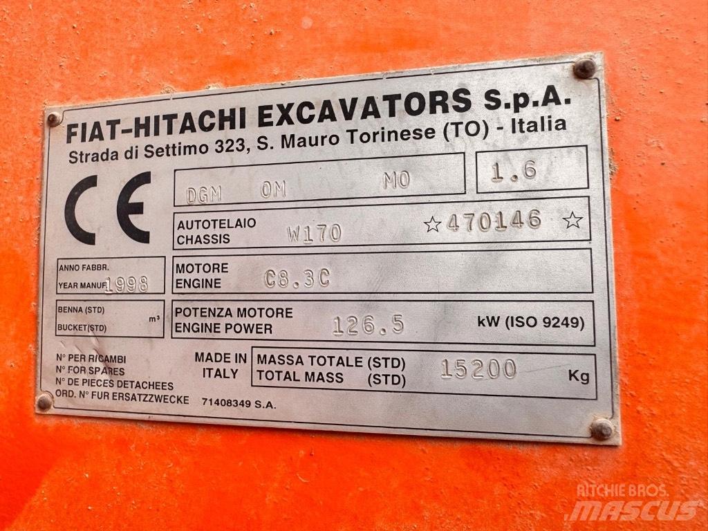 Hitachi W 170 لوادر بعجل