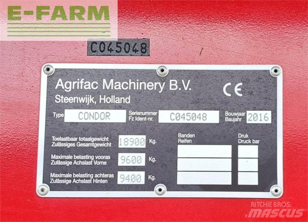 Agrifac condor iv الرشاشات
