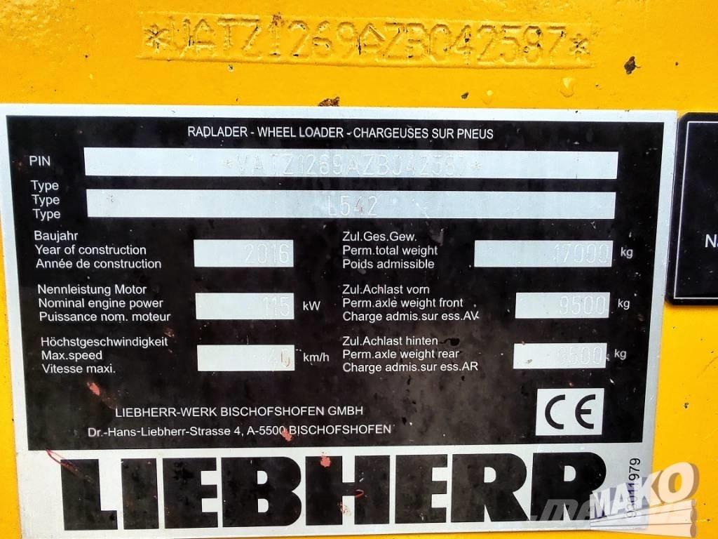 Liebherr L 542 لوادر بعجل