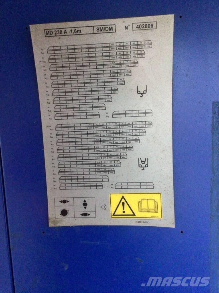 Potain MD238AJ10 رافعات برجية