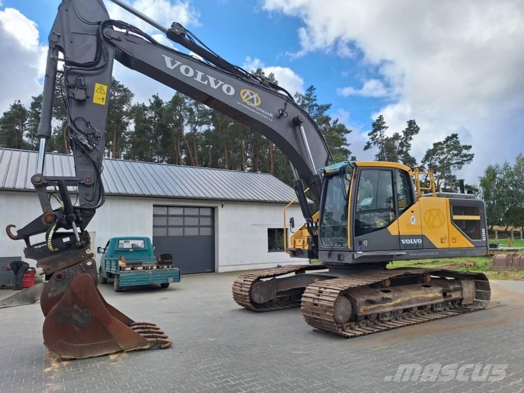 Volvo EC 250 EL حفارات زحافة