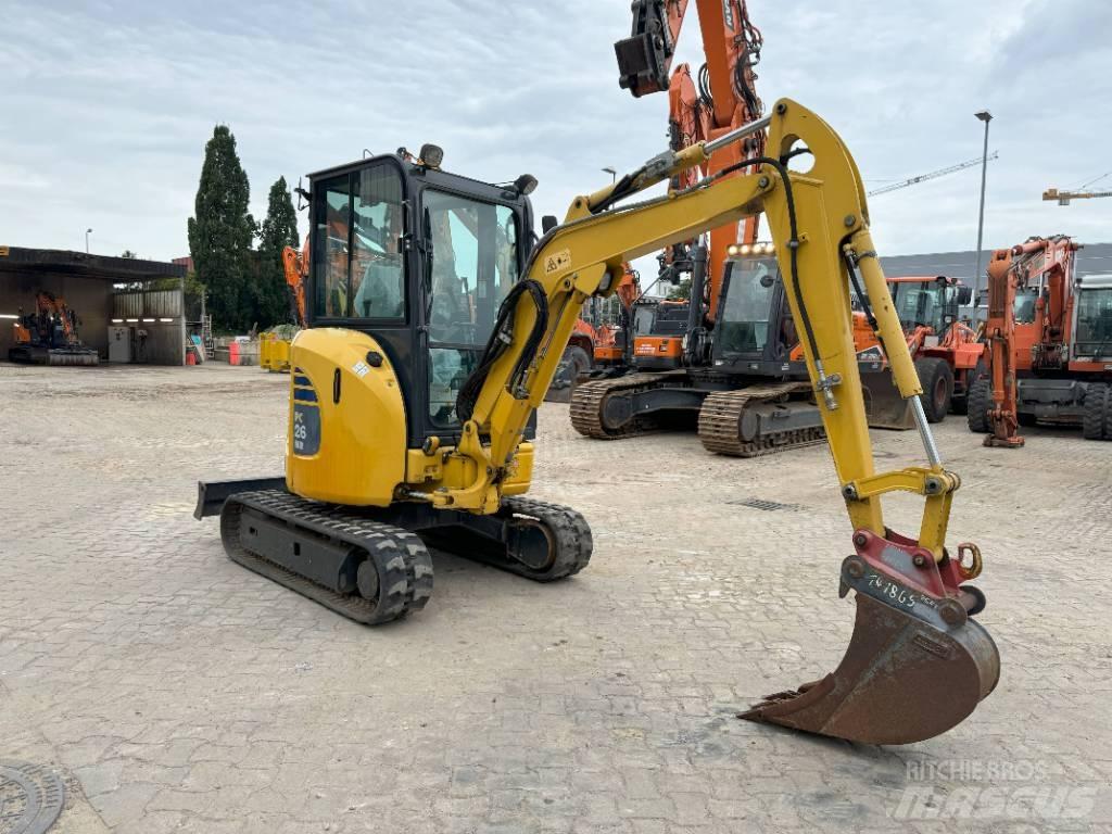 Komatsu PC26MR-3 حفارات صغيرة أقل من 7 طن (حفارات صغيرة)