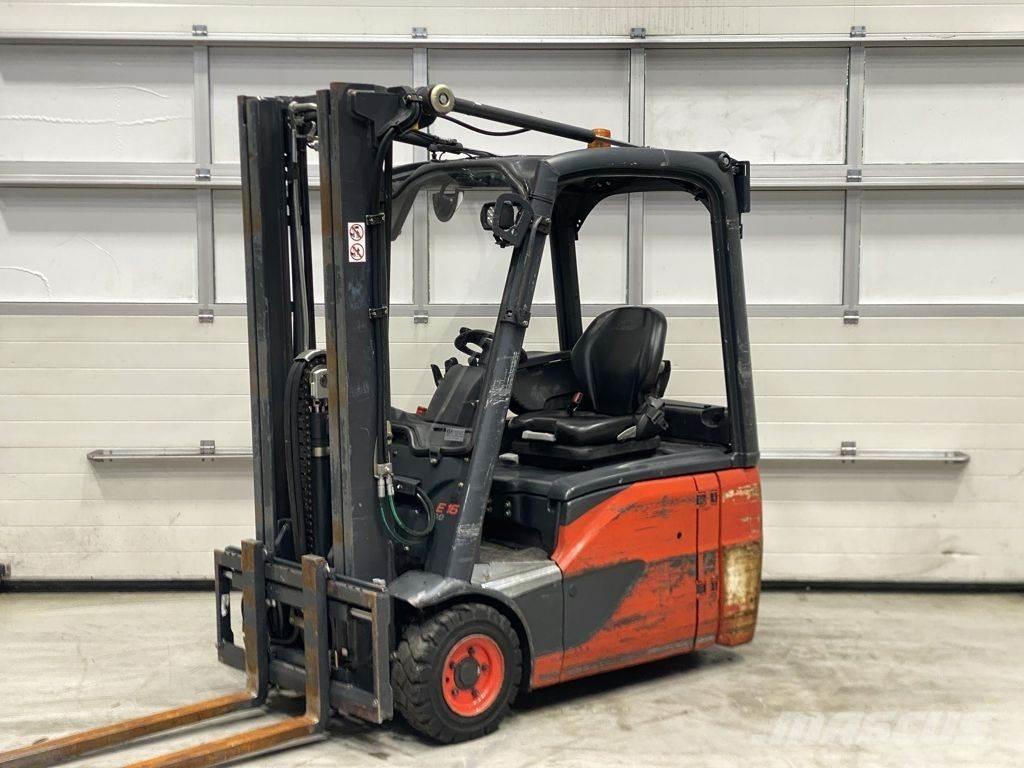 Linde E16 شاحنات ذات رافعات شوكية تعمل بالكهرباء