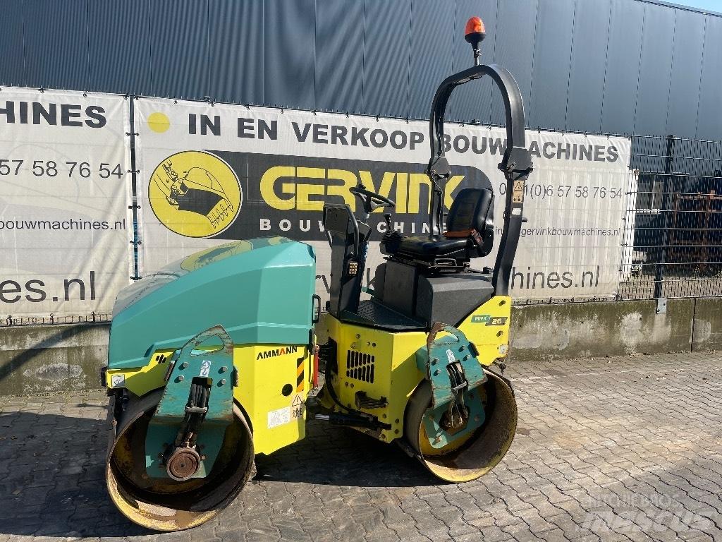 Ammann ARX 26 مداحل ثنائية الاسطوانة