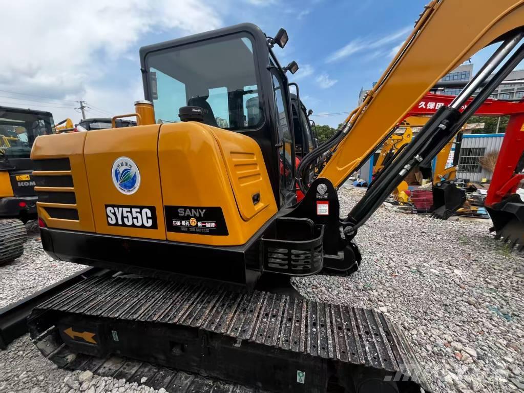 Sany SY 55 C حفارات زحافة