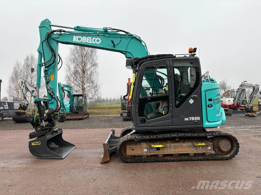 Kobelco SK75SR-7 حفارات وسط 7 طن - 12 طن