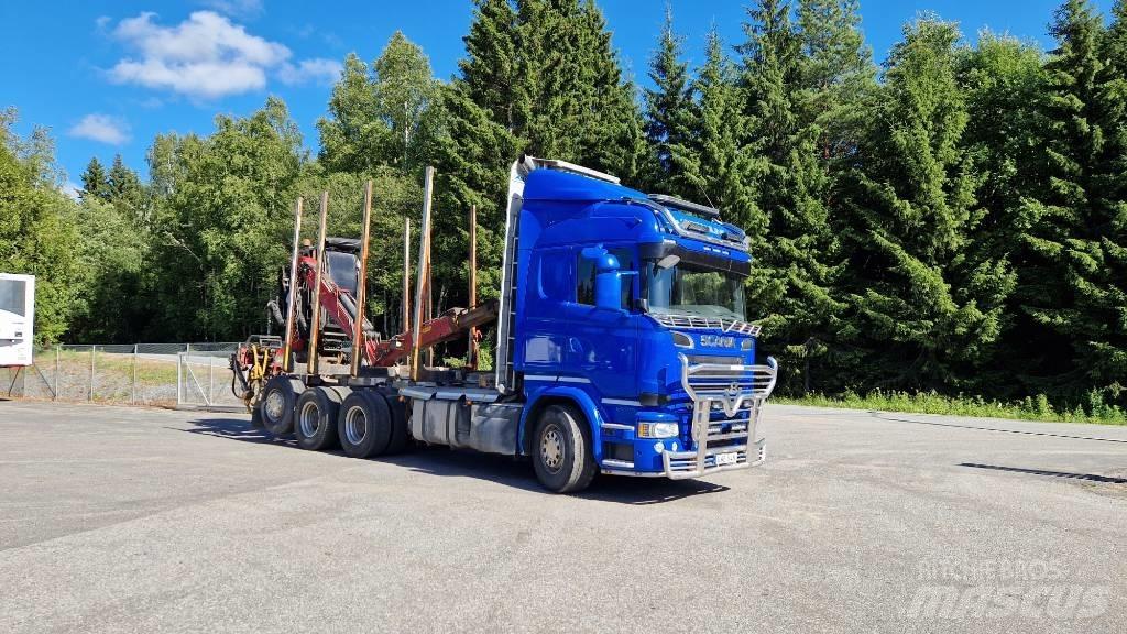 Scania R730 8x4*4 شاحنات أشجار