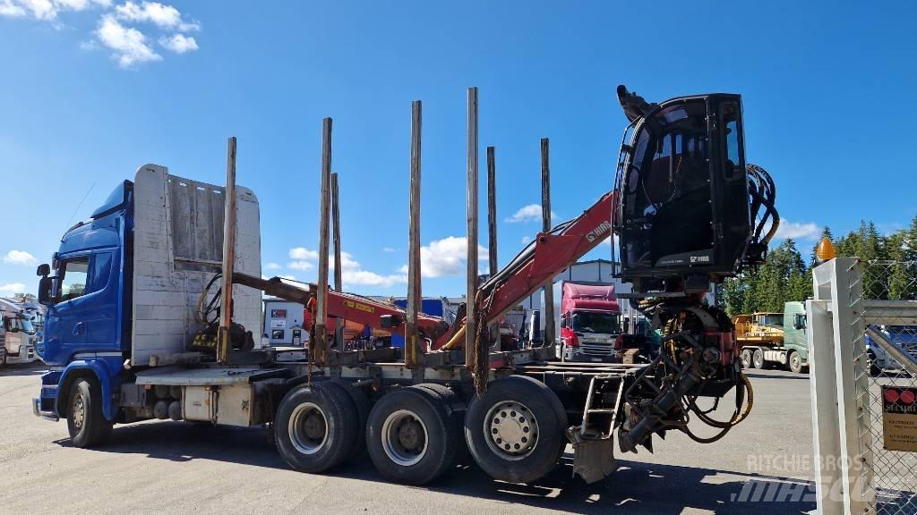 Scania R730 8x4*4 شاحنات أشجار