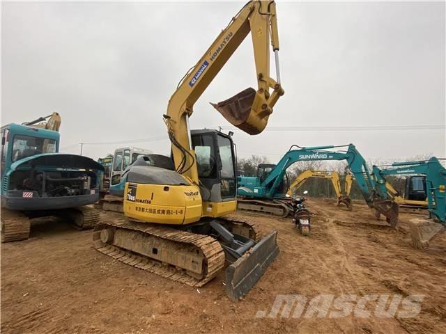 Komatsu pc78 حفارات زحافة
