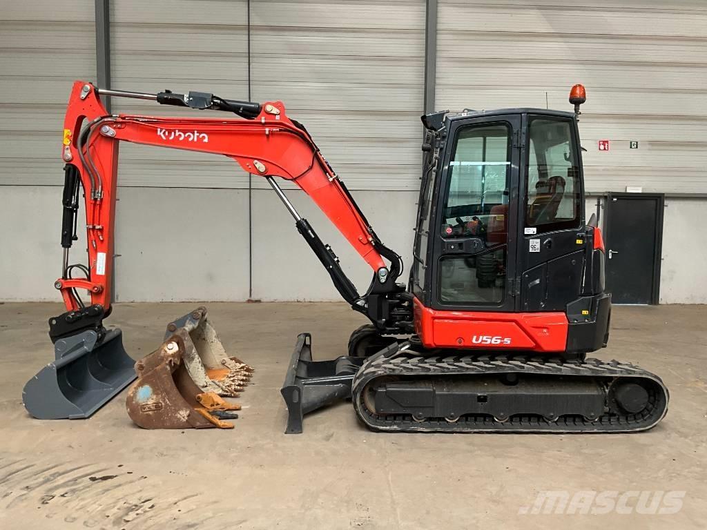 Kubota U 56-5 حفارات صغيرة أقل من 7 طن (حفارات صغيرة)