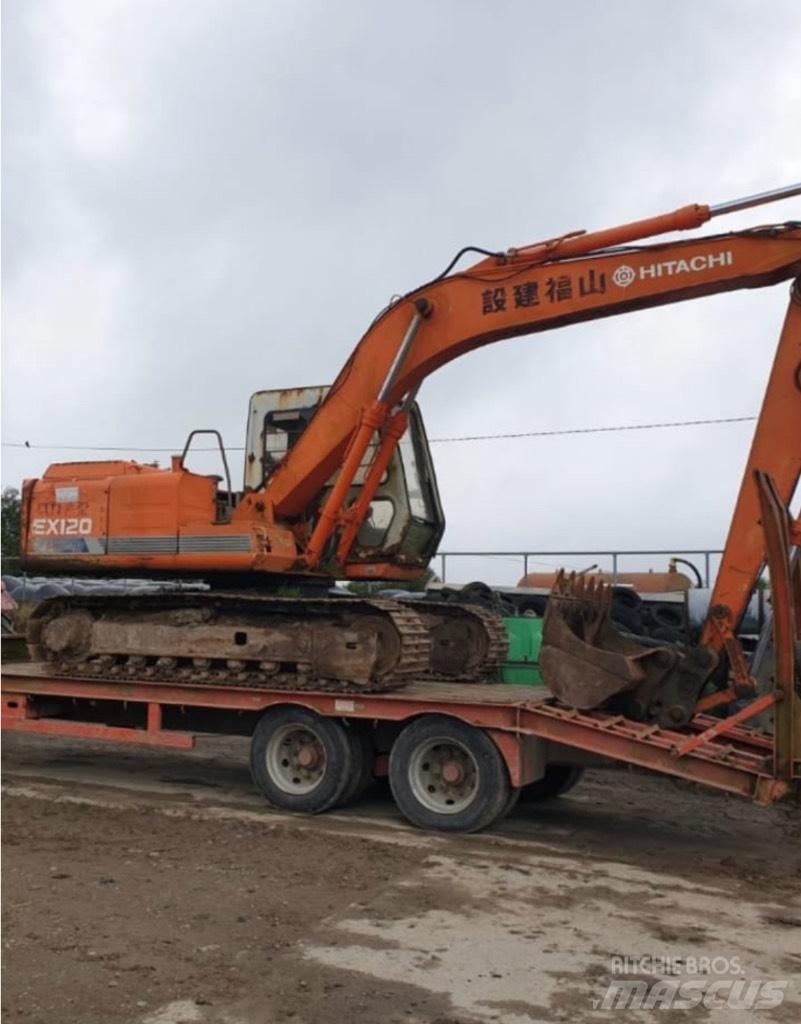 Hitachi EX 120-1 حفارات زحافة