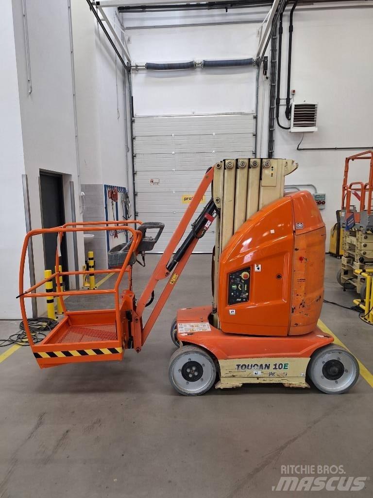 JLG Toucan 10 E رافعات السارية الرأسية