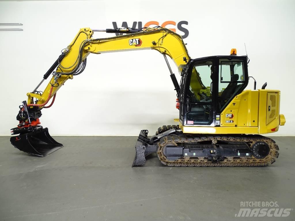 CAT 307.5 حفارات وسط 7 طن - 12 طن