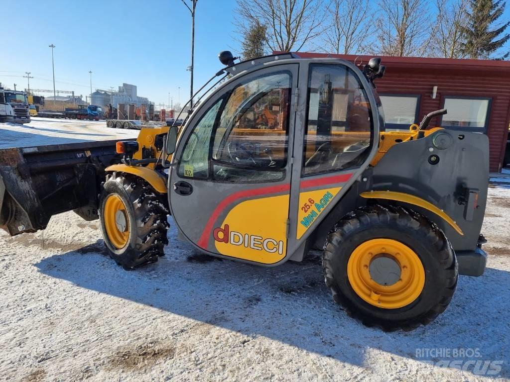 Dieci Mini Agri 25.6 رافعة تلسكوبية
