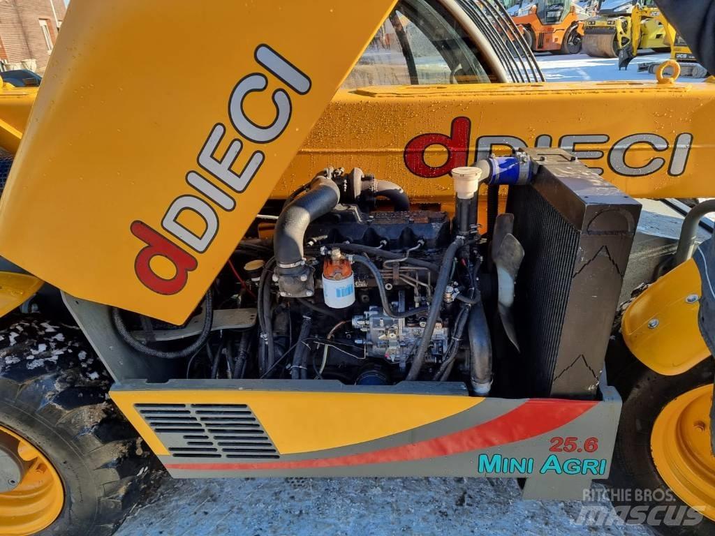 Dieci Mini Agri 25.6 رافعة تلسكوبية