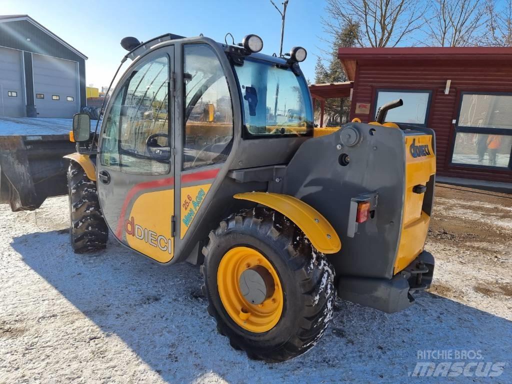 Dieci Mini Agri 25.6 رافعة تلسكوبية