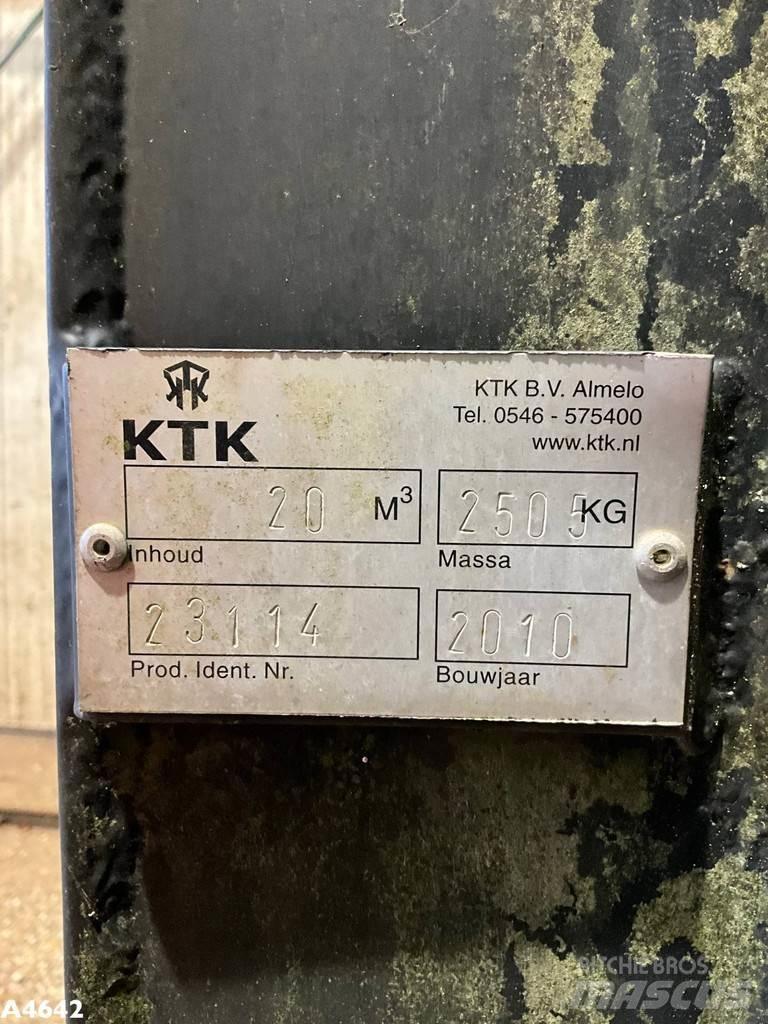  KTK 20m³ container حاويات خاصة