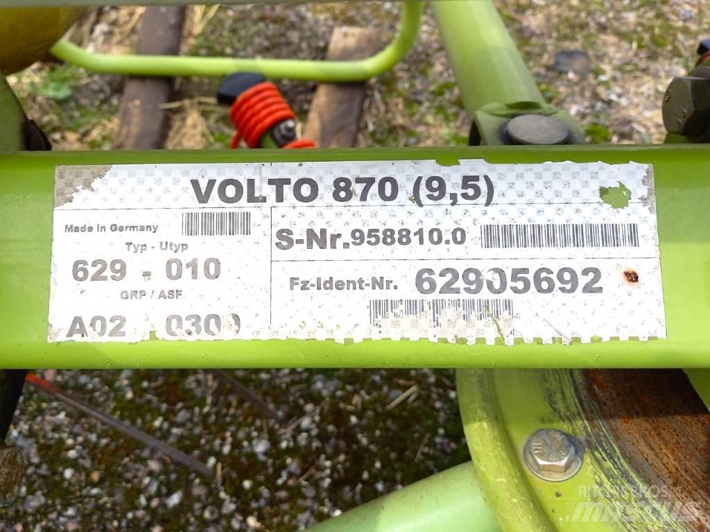 CLAAS Volto 870 مكابس وميبسات التبن