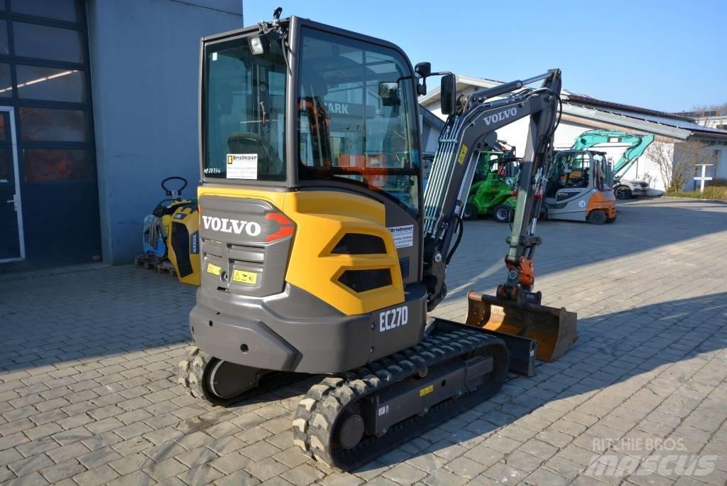 Volvo EC 27 D حفارات صغيرة أقل من 7 طن (حفارات صغيرة)