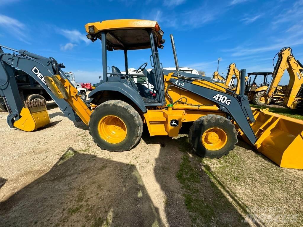 John Deere 410 G لوادر ذات جرافات عكسية