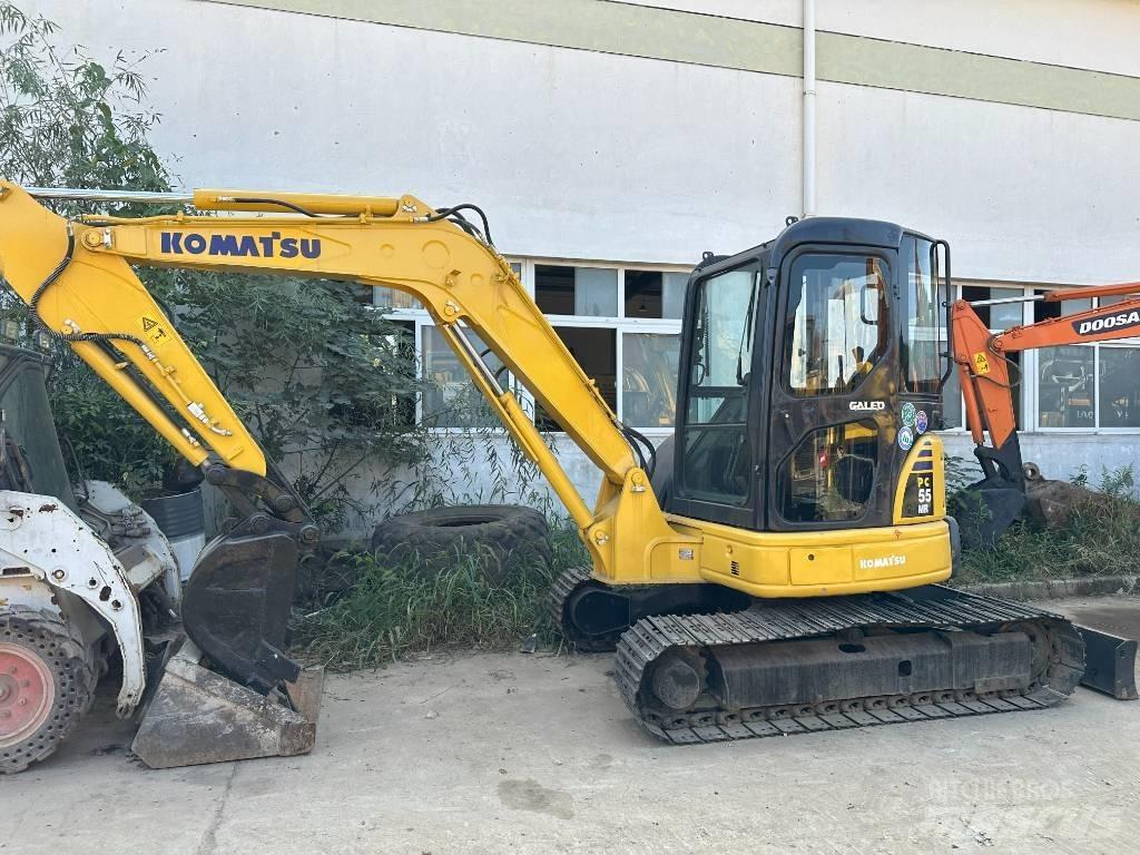 Komatsu PC 55/5ton/ حفارات صغيرة أقل من 7 طن (حفارات صغيرة)