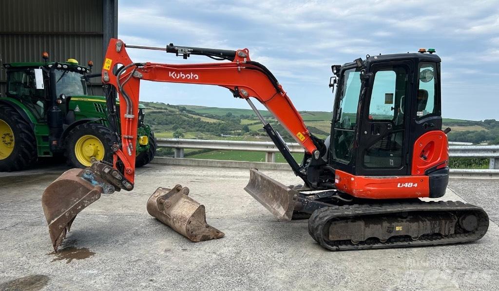 Kubota U 48-4 حفارات صغيرة أقل من 7 طن (حفارات صغيرة)