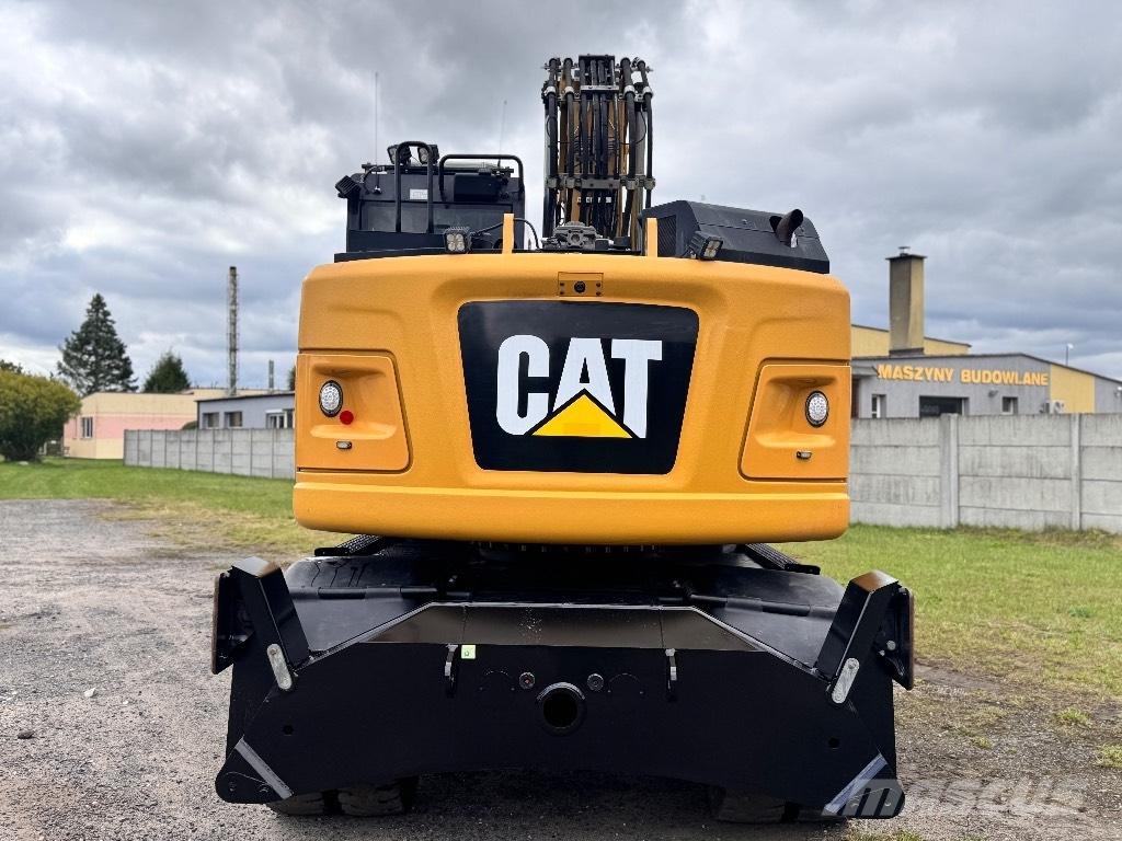 CAT M315F حفارات بعجل