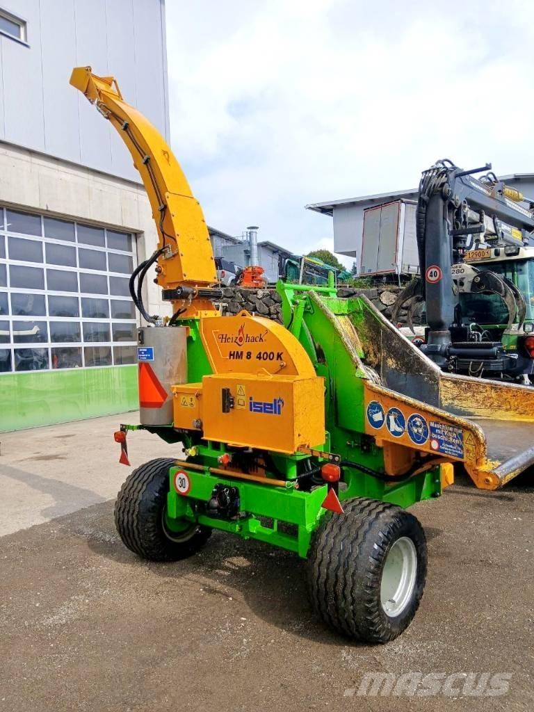 Heizohack HM 8-400K ماكينات تقطيع أخشاب الحراجة