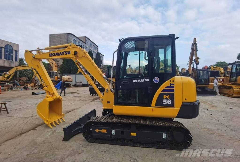 Komatsu pc56 حفارات صغيرة أقل من 7 طن (حفارات صغيرة)