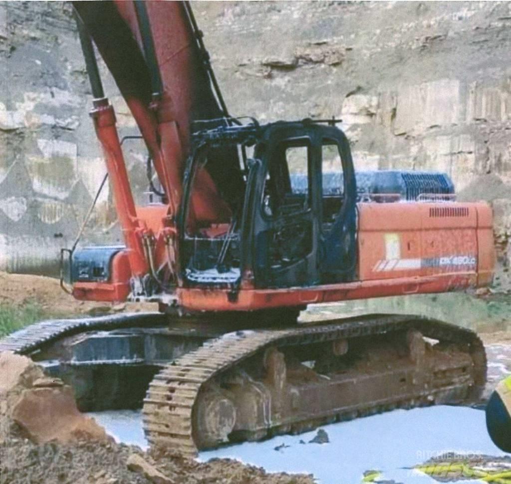 Doosan DX 480 LC حفارات زحافة