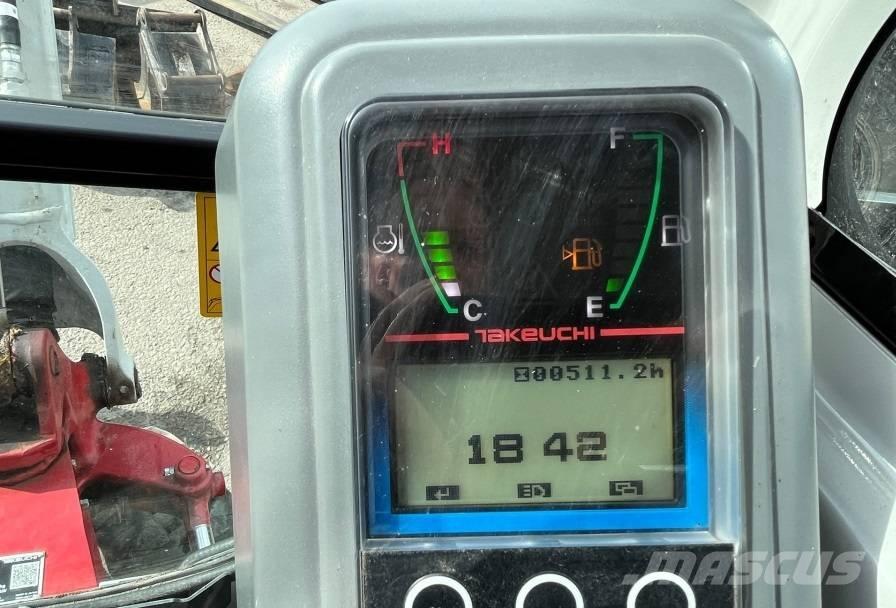 Takeuchi TB 216 حفارات صغيرة أقل من 7 طن (حفارات صغيرة)