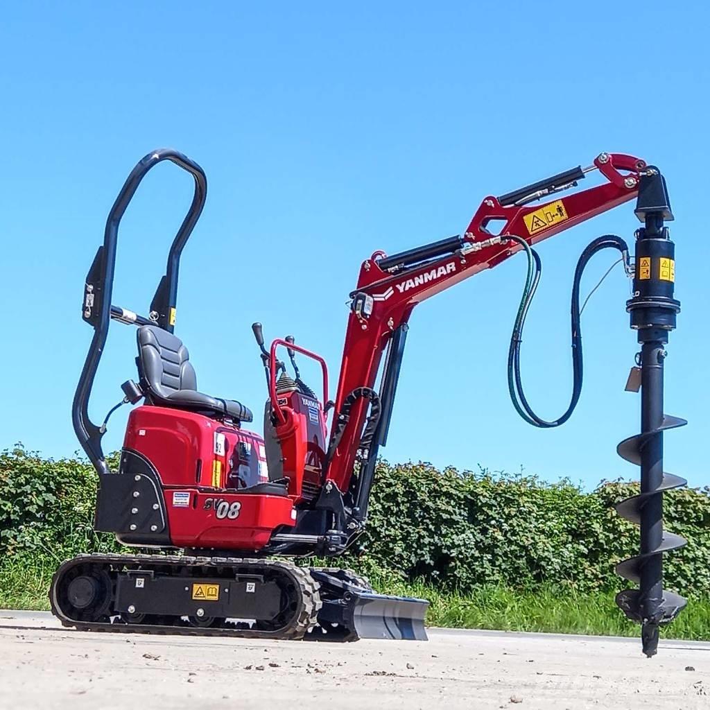 Yanmar SV 08 حفارات صغيرة أقل من 7 طن (حفارات صغيرة)