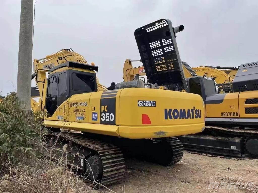 Komatsu pc350 حفارات زحافة