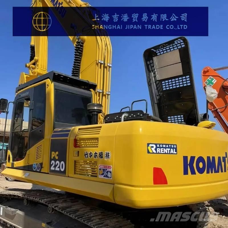 Komatsu PC 220 حفارات زحافة