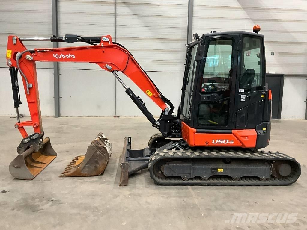 Kubota U 50-5 حفارات صغيرة أقل من 7 طن (حفارات صغيرة)