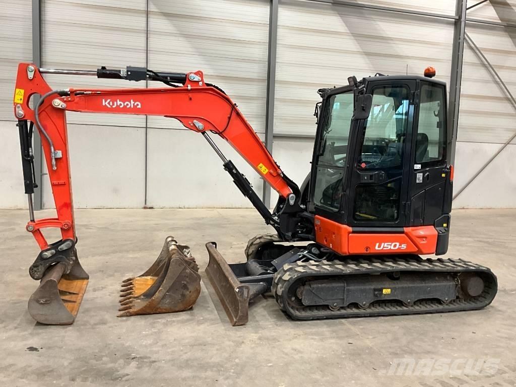 Kubota U 50-5 حفارات صغيرة أقل من 7 طن (حفارات صغيرة)
