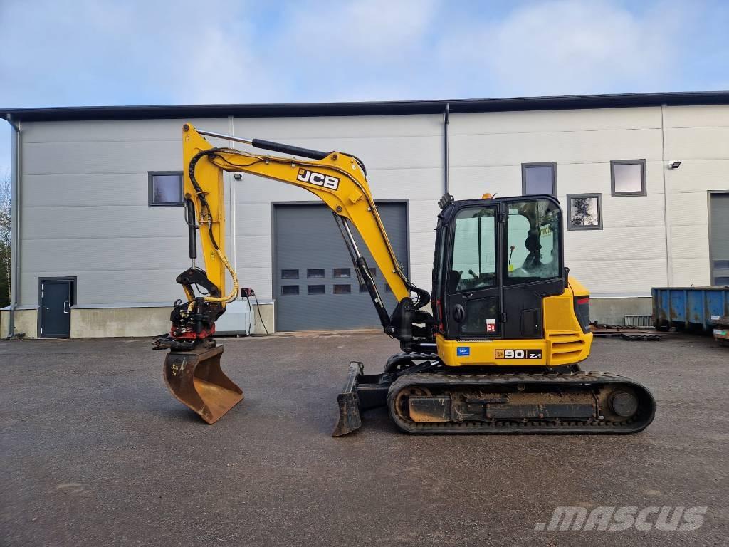 JCB 90 Z-1 حفارات وسط 7 طن - 12 طن