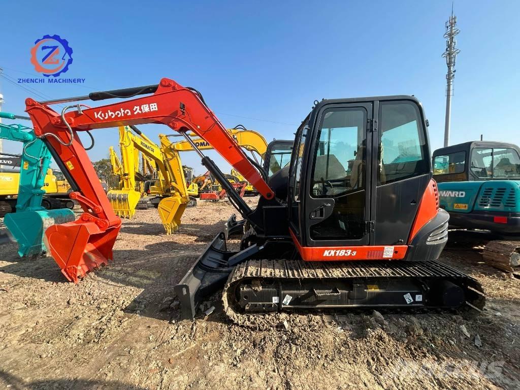 Kubota KX 183-3 حفارات صغيرة أقل من 7 طن (حفارات صغيرة)